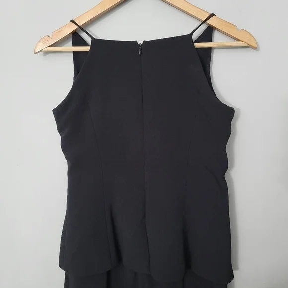 Cushnie Et Ochs Black Blazer Top Dress